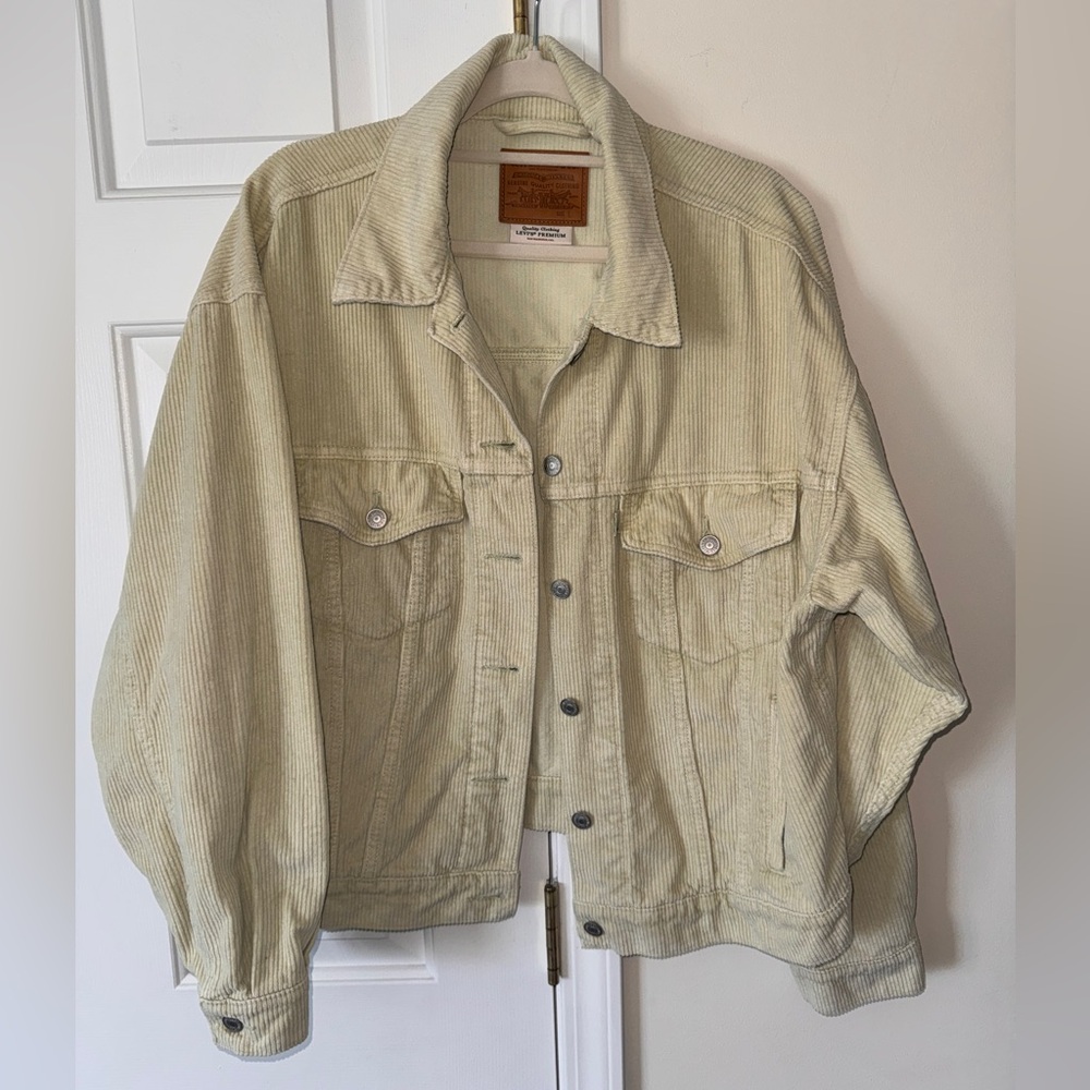 Levi’s Fresh 90’s Light Green Corduroy Jacket